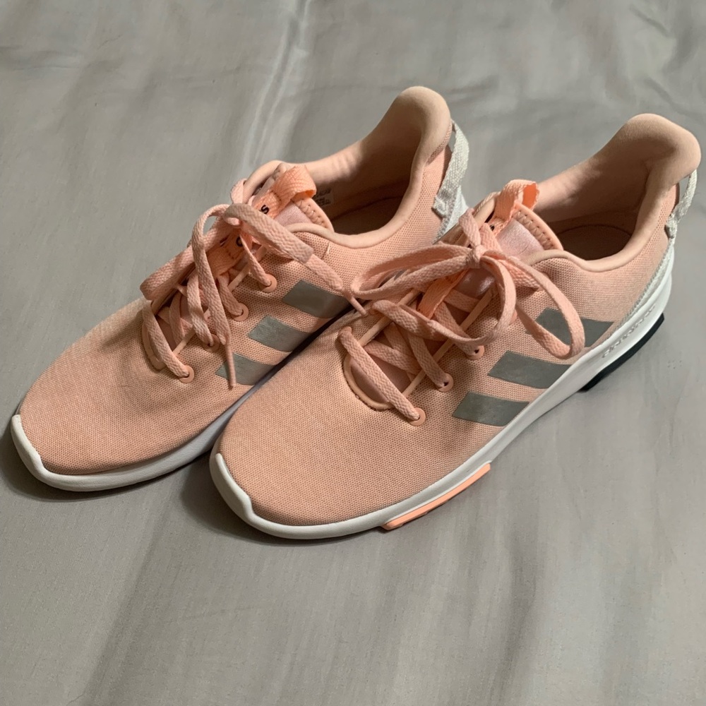 👟2/$30 Baby Pink Adidas Shoes